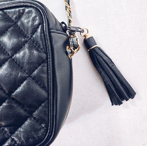 Leather Quilted Mini Bag - Picture 6 of 15
